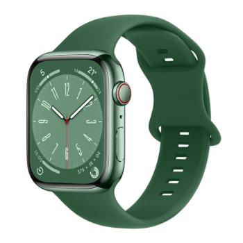 BStrap Smooth Silicone remienok na Apple Watch 38/40/41mm, grass (SAP014C05)