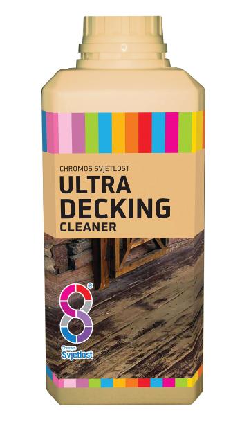 ULTRA DECKING CLEANER - Čistič na terasy 1 l bezfarebný