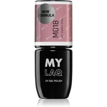 MYLAQ UV Gel Polish gélový lak na nechty odtieň My Sweet Kiss 5 ml