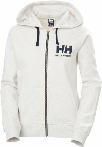 Helly Hansen Women's HH Logo Full Zip Hoodie Nimbus Cloud Melange S