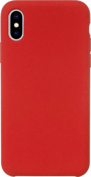 JT Berlin Steglitz Silikon Case Apple iPhone XS Max červená
