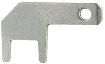 Klauke 2025 faston zástrčka k pripájaniu do DPS Šírka zástrčky: 2.8 mm Hrúbka konektora: 0.8 mm 90 ° neizolované kov 1 k