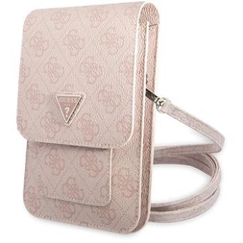 Guess PU 4G Triangle Logo Phone Bag Pink (GUWBP4TMPI)