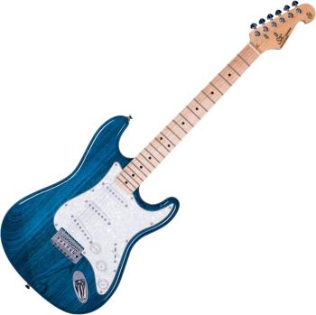 SX SST/ASH Trans Blue Elektrická gitara