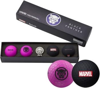 Volvik Marvel 4 Ball Pack Black Panther