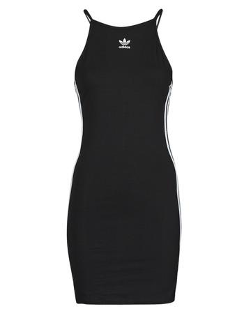 adidas  Krátke šaty DRESS  Čierna