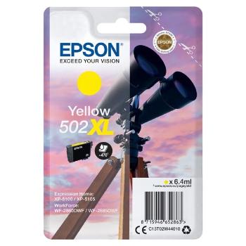 EPSON C13T02W44010 - originálna cartridge, žltá, 6,4ml