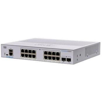 CISCO CBS350 Managed 16-port GE, Ext PS, 2× 1 G SFP (CBS350-16T-E-2G-EU)