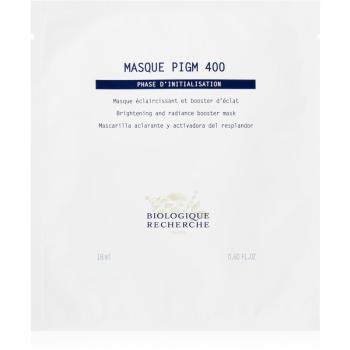 Biologique Recherche Masque PIGM 400 rozjasňujúca plátienková maska proti tmavým škvrnám 10x18 ml