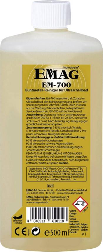 Emag EM700 čistiaci koncentrát farebné kovy  500 ml