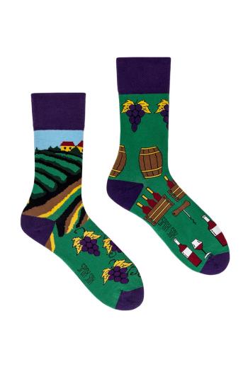 Zeleno-modré ponožky Vineyard