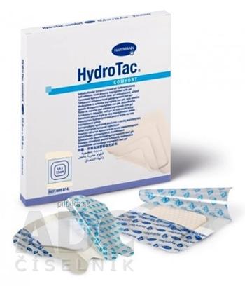 Hartmann HydroTac Comfort - krytie na rany penové hydropol. impregnovane gelom, samolepiace, 20x20 cm 3 ks