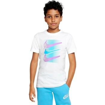 Nike  Tričká s krátkym rukávom CAMISETA  NIO SPORTSWEAR DX9525  Biela