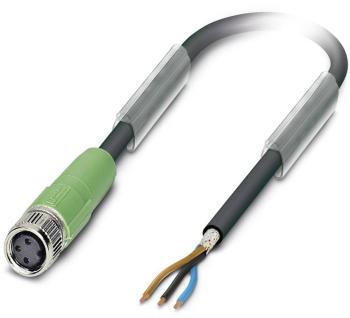 Sensor/Actuator cable SAC-3P- 5,0-PUR/M 8FS SH 1521737 Phoenix Contact