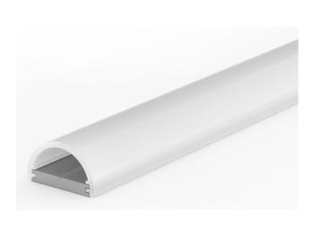 LED Solution Hliníkový profil pro LED pásky TUBE MINI varianty: Profil + Nacvakávací opálový kryt 2m