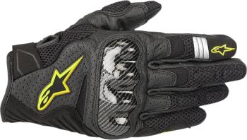 Alpinestars SMX-1 Air V2 Gloves Black/Yellow Fluo 3XL Rukavice