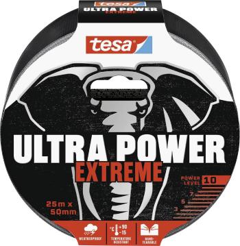 tesa ULTRA POWER EXTREME 56623-00000-00 inštalačné izolačná páska  čierna (d x š) 25 m x 50 mm 1 ks