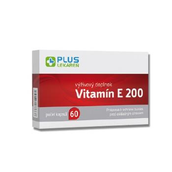 Plus Lekáreň Vitamín E 200 60 kapsúl