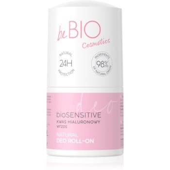 beBIO Hyaluro bioSensitive dezodorant roll-on pre citlivú pokožku 50 ml