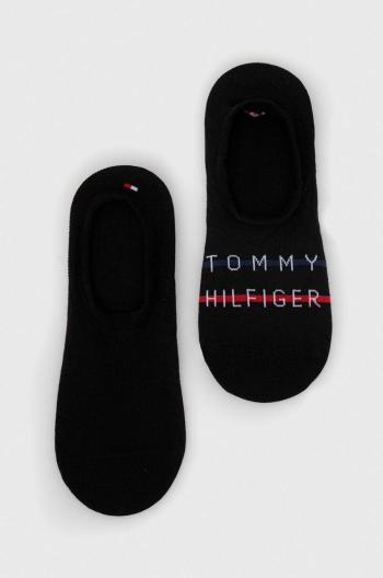 Ponožky Tommy Hilfiger 2-pak pánske, čierna farba