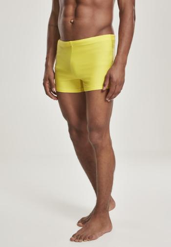 Urban Classics Basic Swim Trunk brightyellow - XS