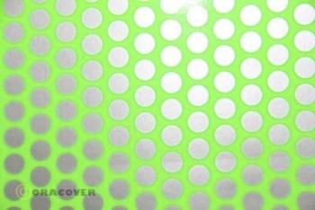 Oracover 41-041-091-010 nažehlovacia fólia Fun 1 (d x š) 10 m x 60 cm zelená, strieborná