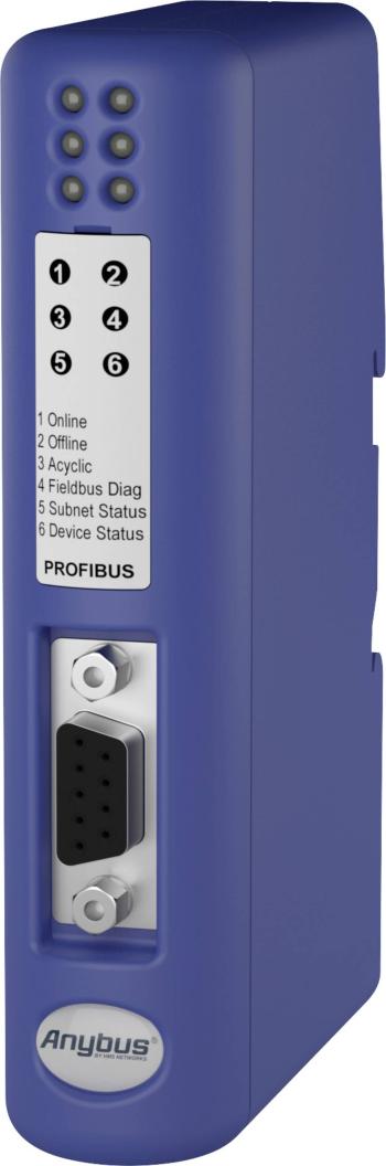Anybus AB7312 CAN/Profibus CAN prevodník CAN dátová zbernica , USB, Sub-D9 je galvanicky izolovaný    24 V/DC 1 ks