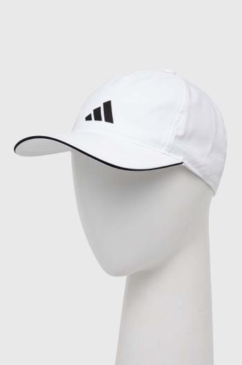 Šiltovka adidas Performance biela farba, s nášivkou, HT2031