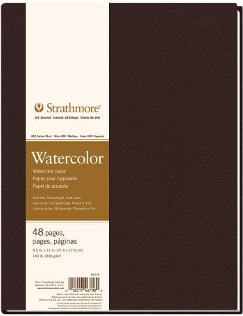 Strathmore Serie 400 Cold Press Watercolour Hardbound Book 28 x 22 cm 300 g Skicár