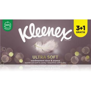 Kleenex Ultra Soft Box papierové vreckovky 4x64 ks