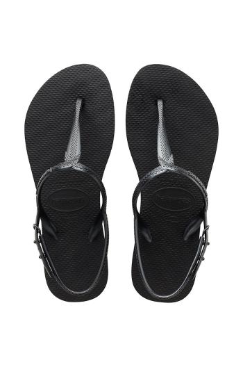 Sandále Havaianas dámske, čierna farba