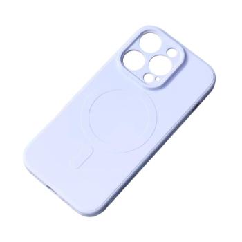 MG Silicone Magsafe kryt na iPhone 13 Pro, svetlomodrý