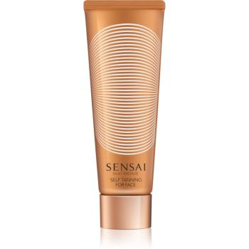 Sensai Silky Bronze Auto Bronzer samoopaľovací gélový krém na tvár 50 ml