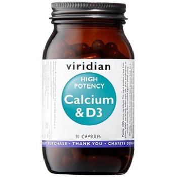 Viridian High Potency Calcium & D3 90 kapsúl (5060003593102)
