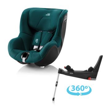 BRITAX RÖMER Autosedačka Dualfix 3 i-size Bundle Flex 5Z (61-105 cm) Atlantic Green