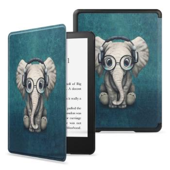 Tech-Protect Smartcase puzdro na Amazon Kindle Paperwhite 5, elephant