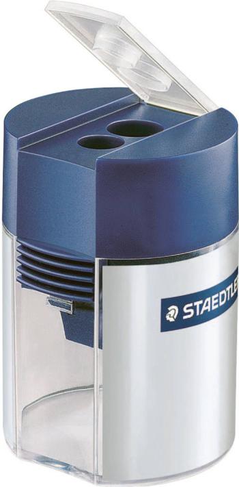 Staedtler krabička s dvoma strúhadlá 512 001 modrostrieborná (fluorescenčná) Prevedenie nádoby=plechovka