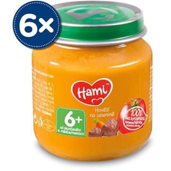 Hami Hovädzie na zelenine 6× 125 g (5900852009273)