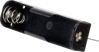 TRU COMPONENTS BH-311-1P batériový držák 1x mignon (AA) póly kontaktu