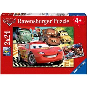 Ravensburger puzzle 089598 Disney Pixar: Autá: Nové dobrodružstvo 2× 24 dielikov (4005556089598)