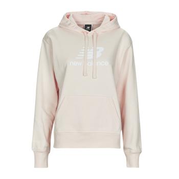 New Balance  Essentials Stacked Logo Hoodie  Mikiny Béžová