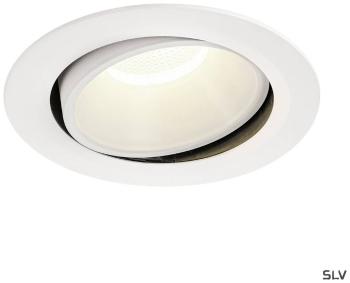 SLV NUMINOS MOVE XL 1003758 LED vstavané svetlo biela 37 W neutrálna biela je možné namontovať na strop, otočné , výkyvn