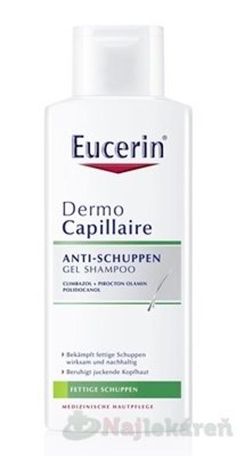 Eucerin DermoCapillaire šampón proti mastným lupinám 200 ml