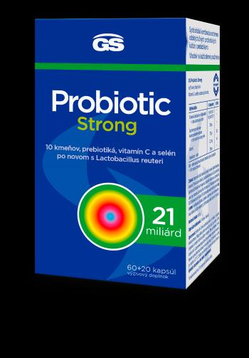 GS Probiotic Strong 60 + 20 kapsúl