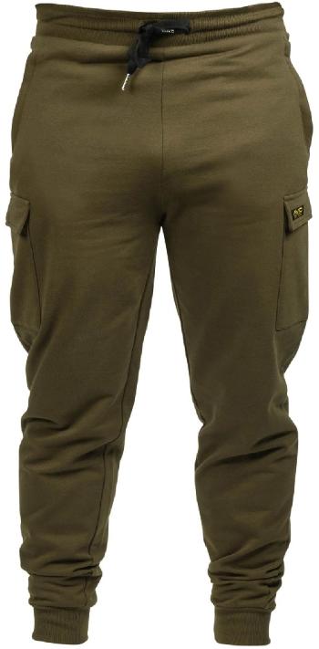 Avid carp tepláky cargo joggers green - xxl