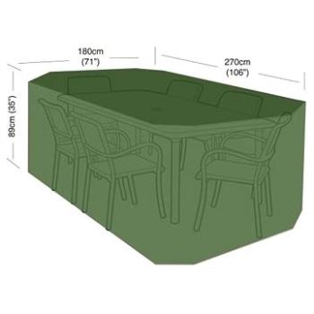 M.A.T. Group plachta krycia na súpravu 6 stoličiek + obdĺžnikový stôl 270 × 180 × 89 cm (791841)