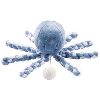 Nattou Prvá hrajúca hračka pre bábätká, chobotnička PIU PIU Lapidou blue infinity/light blue 0 mes.+ (5414673877589)