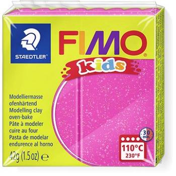 FIMO kids 8030 42 g ružová s trblietkami (4007817804957)