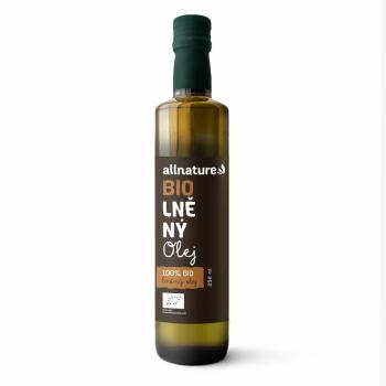 ALLNATURE Ľanový olej 250 ml BIO