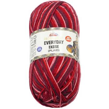 BELLATEX Priadza HiMALAYA EVERYDAY EKOSE 200 g – 241-01 červená, ružová (9694)